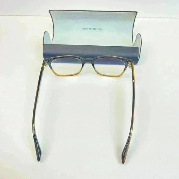 Warby Parker Barnett 278 Toffee Fade Square 51-18-142 Women’s - Picture 4 of 6